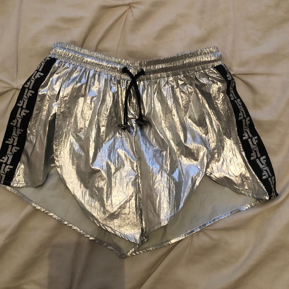 Silver shorts